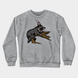 Climbing Sugar Glider Crewneck Sweatshirt